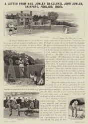 A Letter from Mrs Jowler to Colonel John Jowler, Skinpore, Punjaub, India